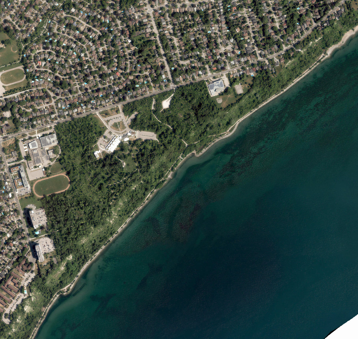 Guild Park And Gardens — aerial / top-down view