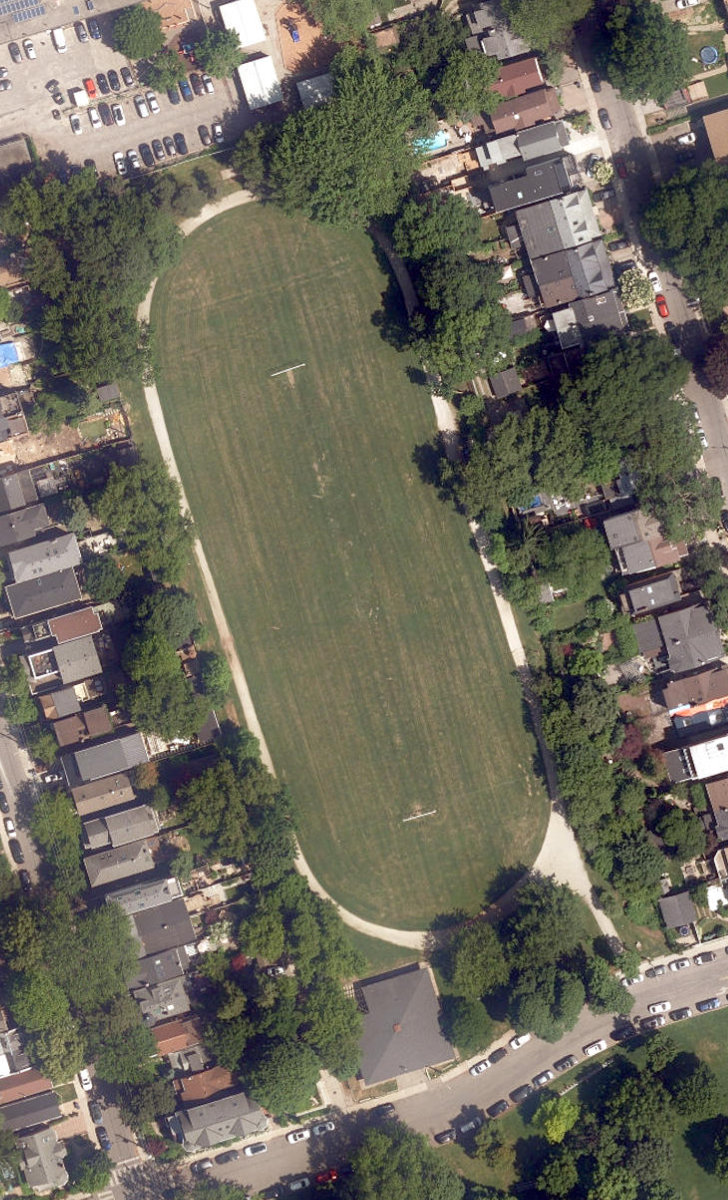 Pantry Park — aerial / top-down view