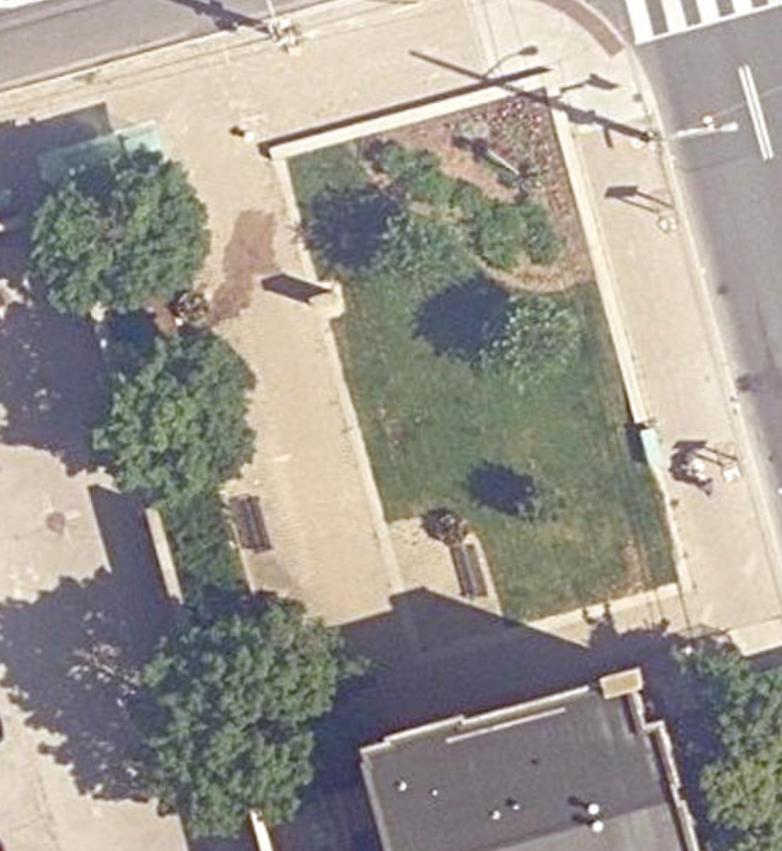 Agnes Macphail Square — site photograph