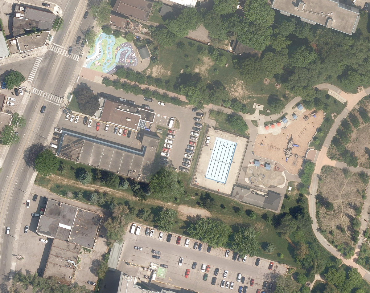 Amos Waites Park — site photograph