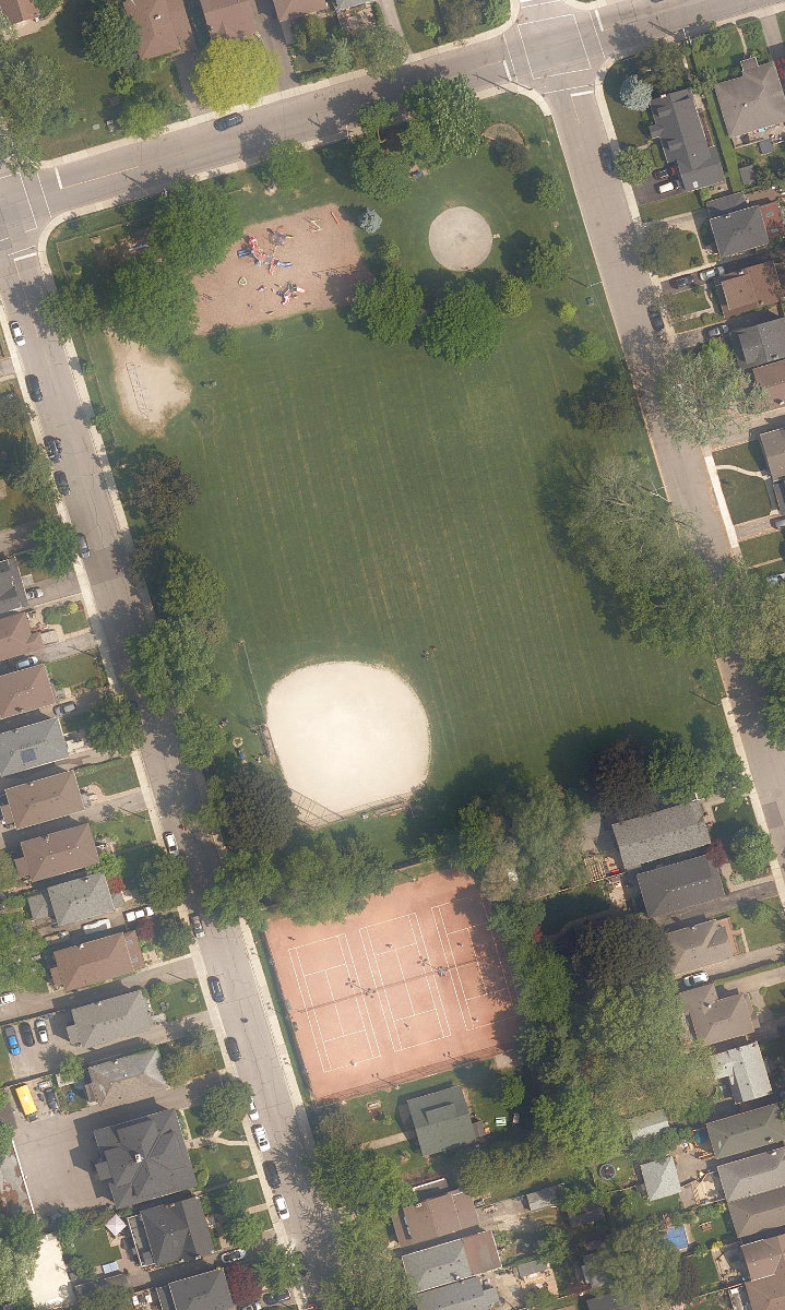Mimico Memorial Park — site photograph