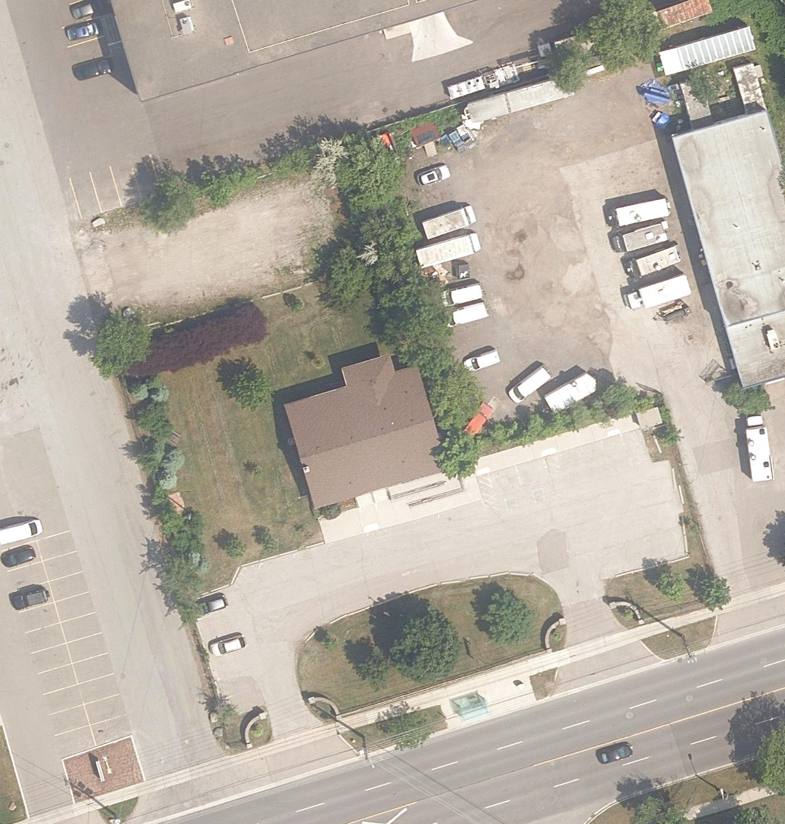 HORNER AVENUE SENIORS CENTRE - Building Grounds — site photograph