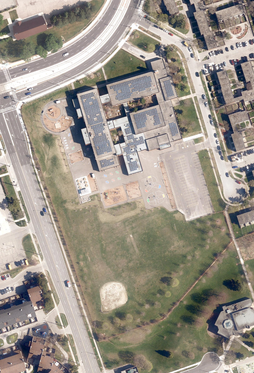 ELMBANK MIDDLE SCHOOL - Building Grounds — site photograph