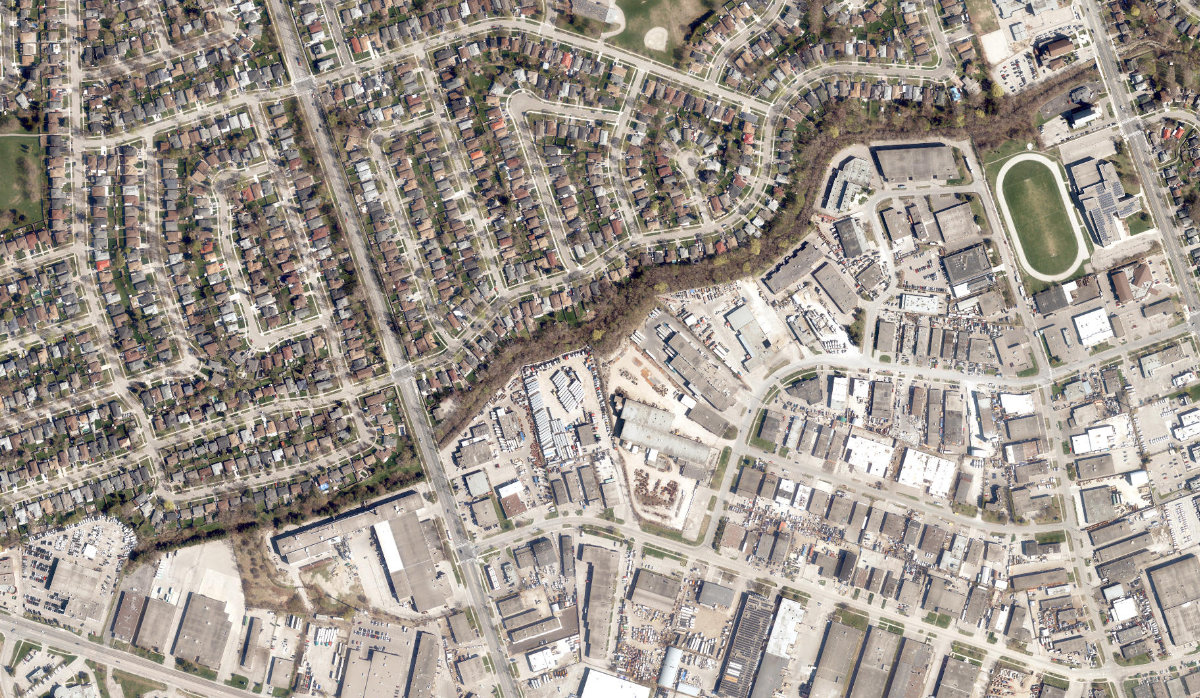 Wes Drainage Corridor — site photograph