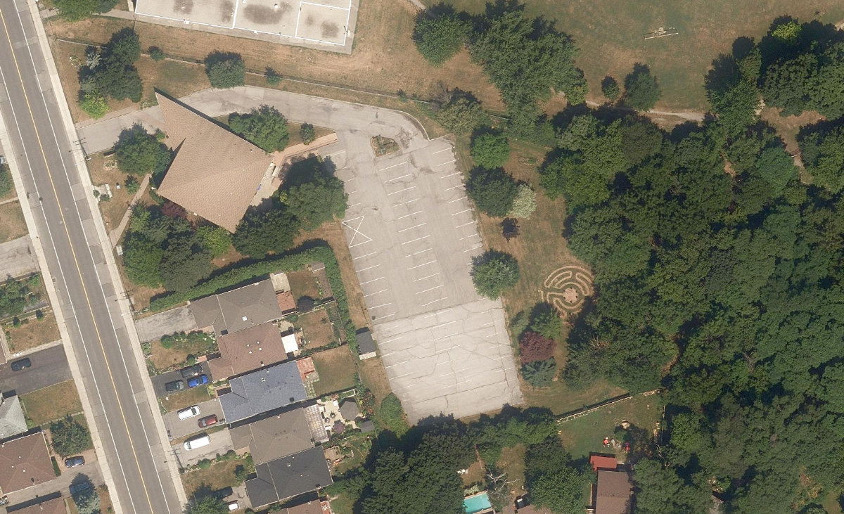 ST. MARK'S UNITED CHURCH - Building Grounds — site photograph