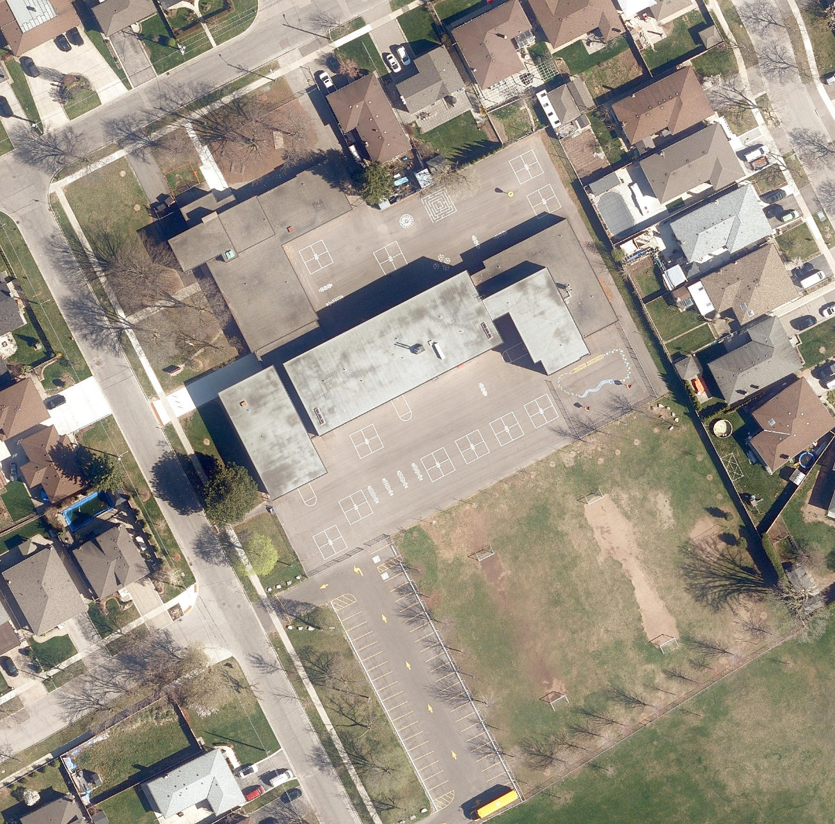 VENERABLE JOHN MERLINI CATHOLIC SCHOOL - Building Grounds — site photograph