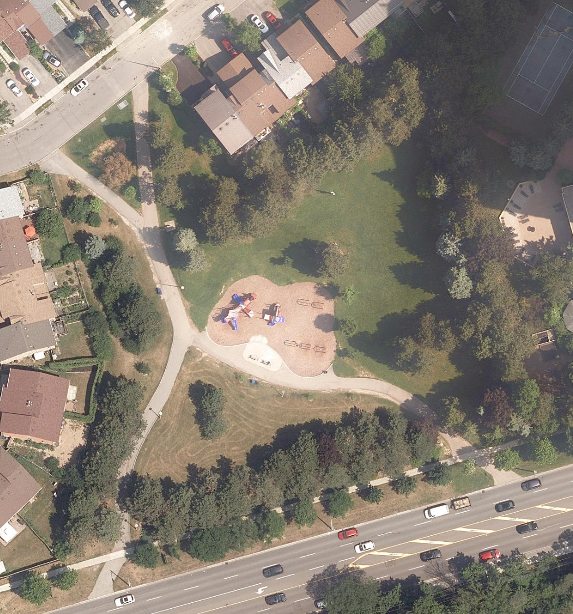Robert Hicks Park — site photograph