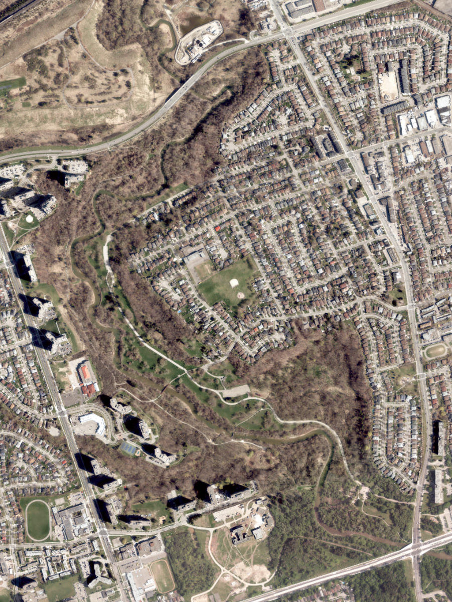 Rowntree Mills Park — site photograph