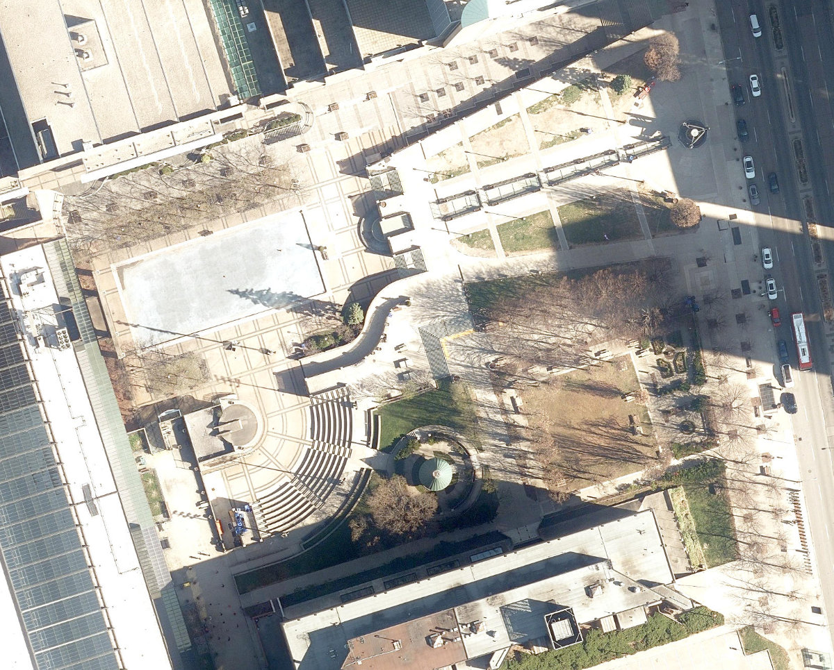 Mel Lastman Square — site photograph