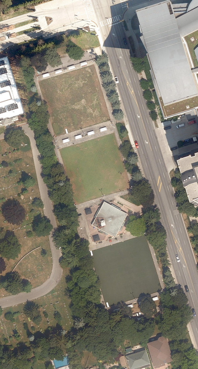 WILLOWDALE LAWN BOWLING CLUB - Building Grounds — site photograph