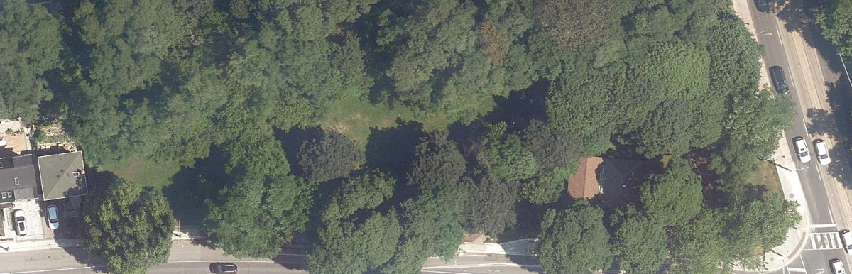 The Tollkeeper'S Park — aerial / top-down view