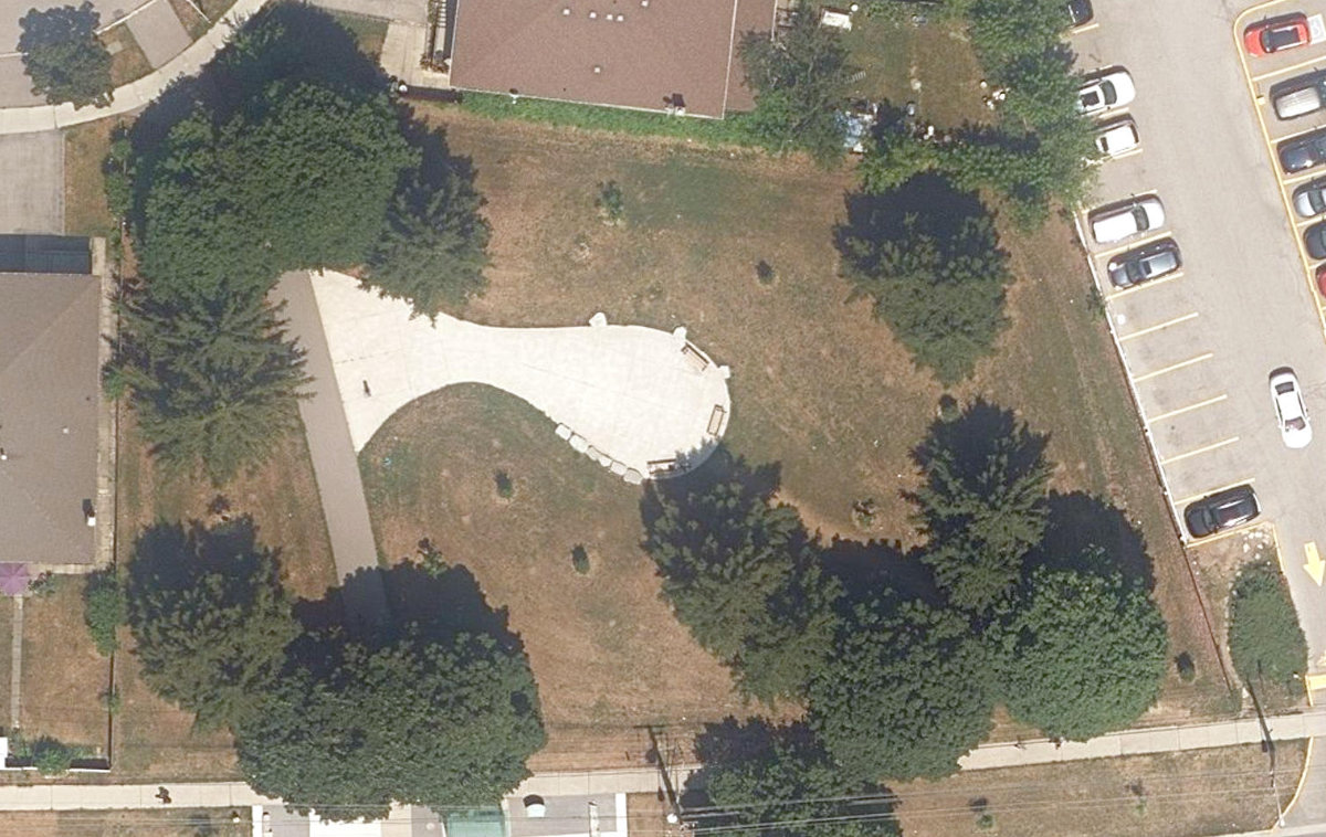 Hickorynut Parkette — site photograph