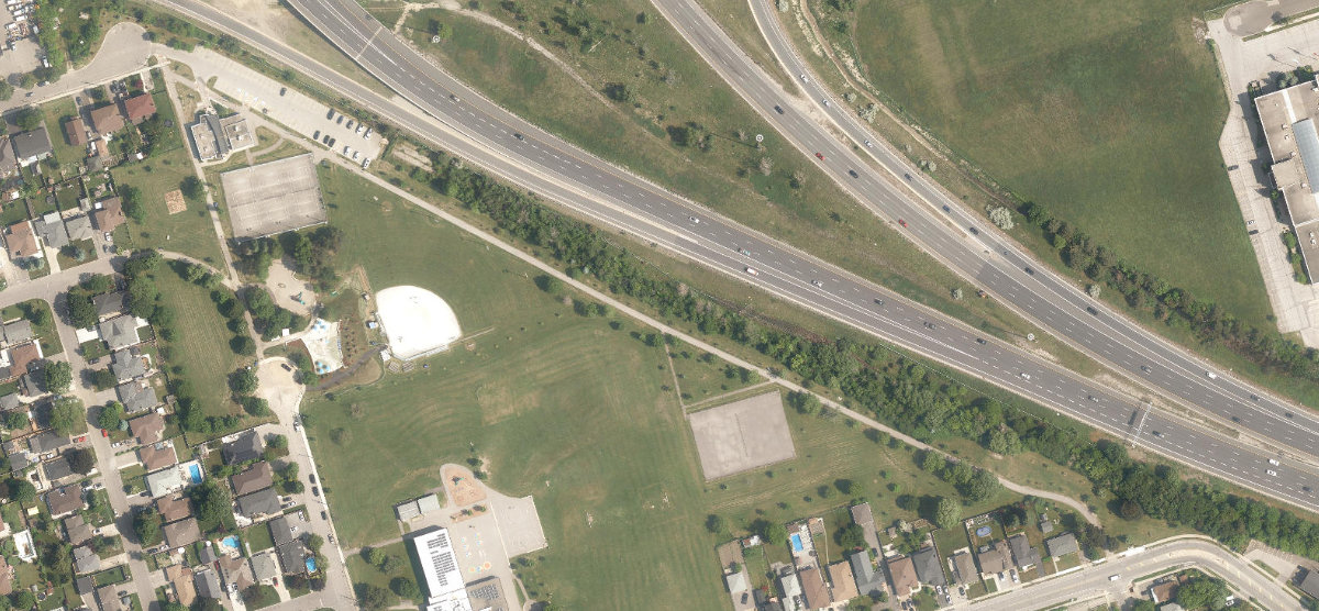 Pelmo Park — site photograph