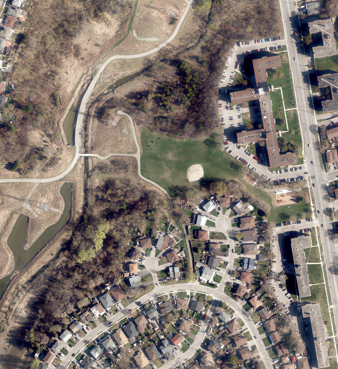 St. Lucie Park — aerial / top-down view
