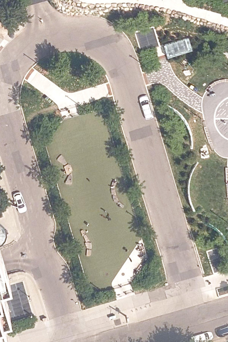 Breadalbane Park — aerial / top-down view