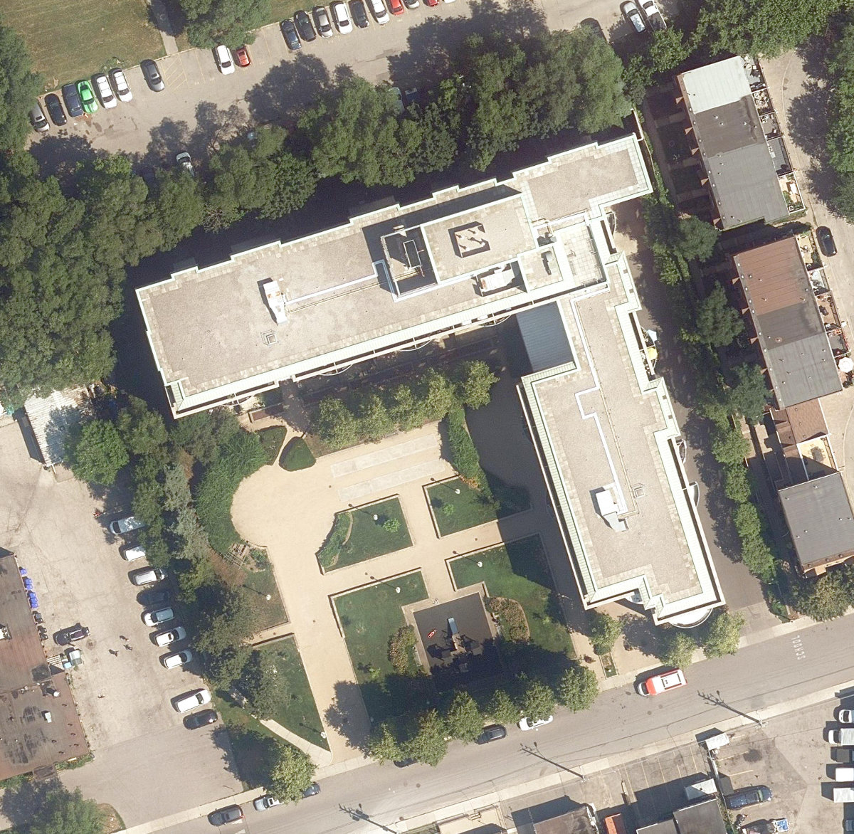 GOWER PARK PLACE - Building Grounds — site photograph