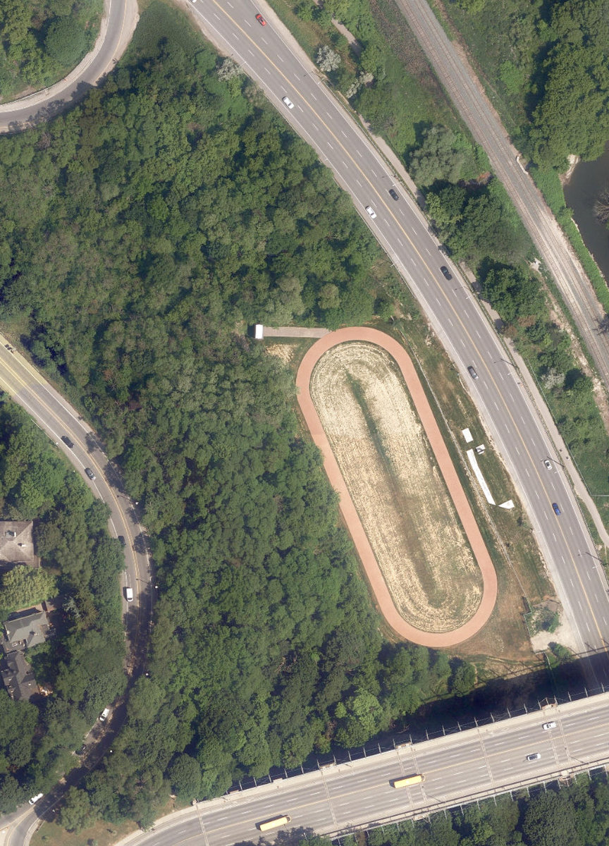 Bloor St E - Open Green Space — site photograph