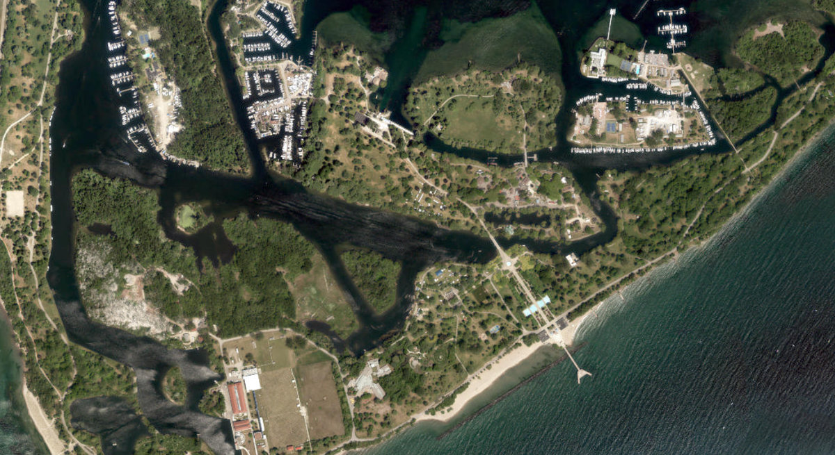 Toronto Islands — site photograph