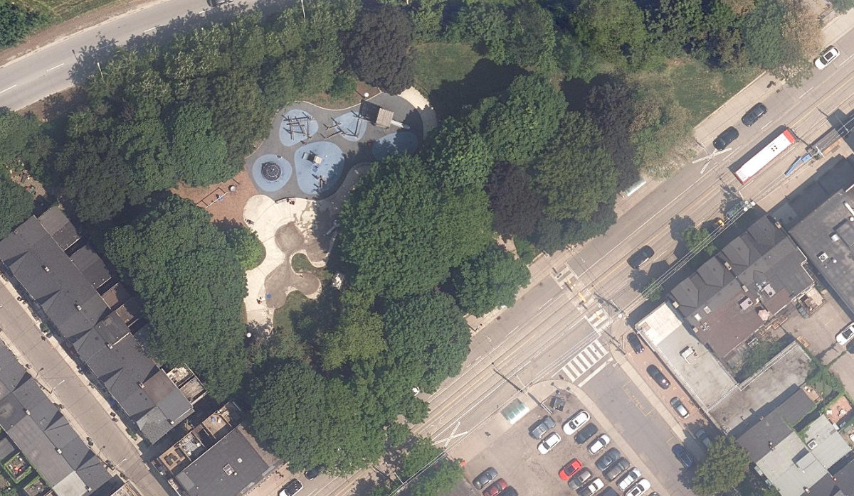 Sackville Playground — site photograph