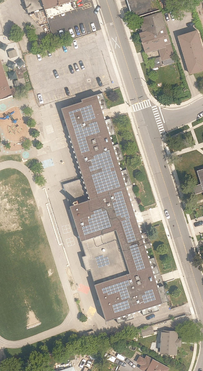 JAMES S. BELL JUNIOR MIDDLE SCHOOL - Building Grounds — site photograph