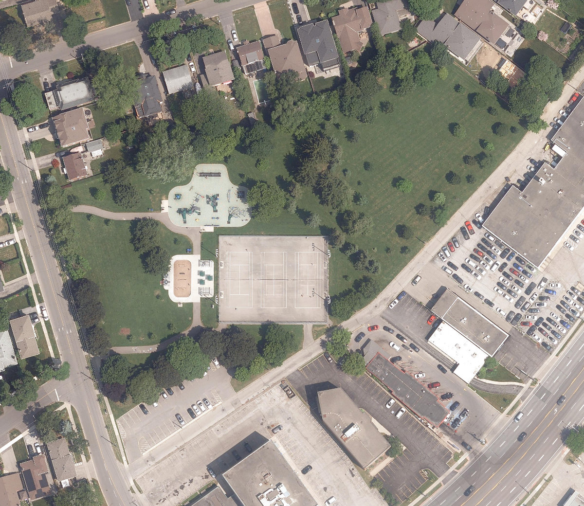 Cloverdale Park — site photograph