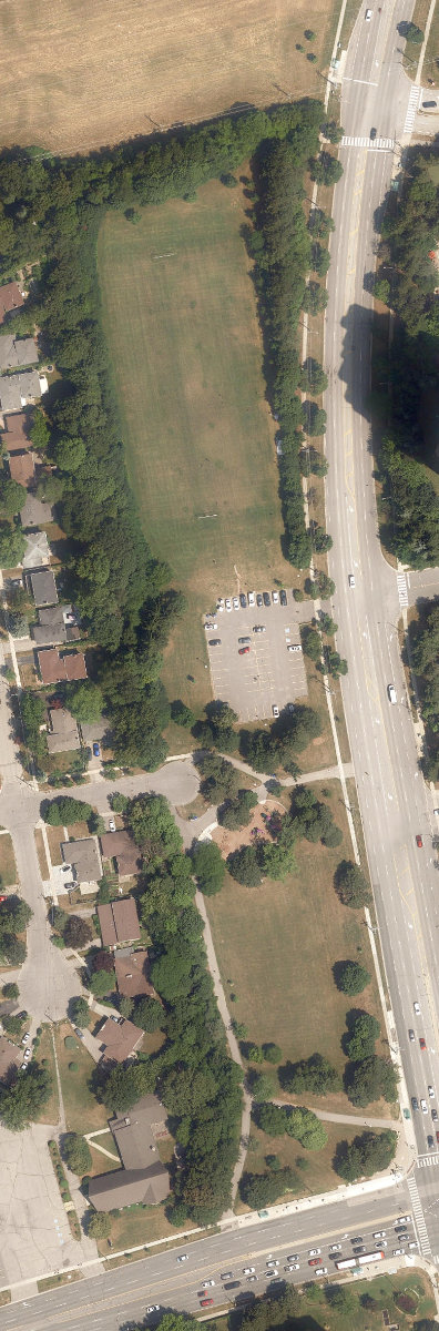 Skymark Park — aerial / top-down view