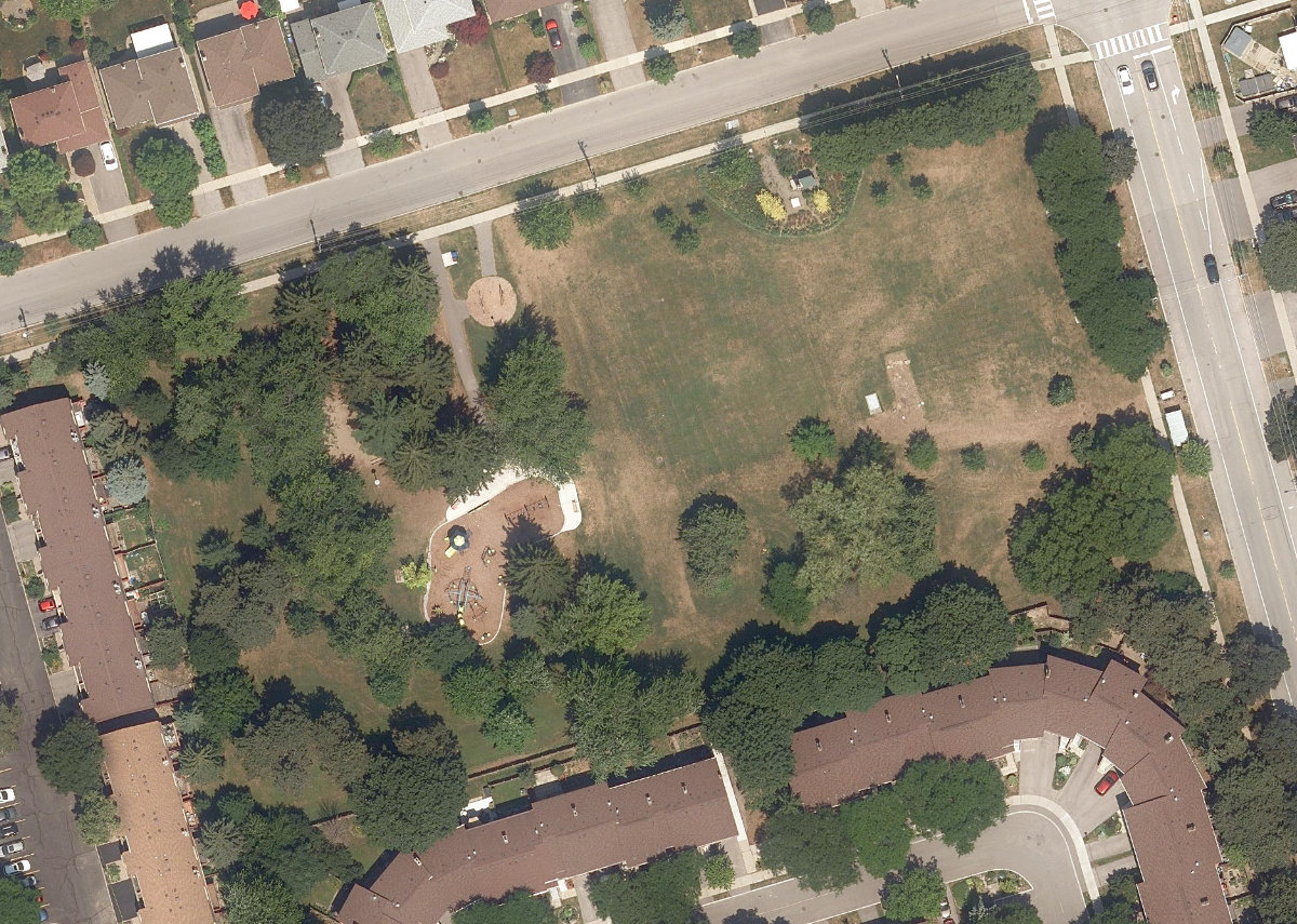 Old Sheppard Park — site photograph