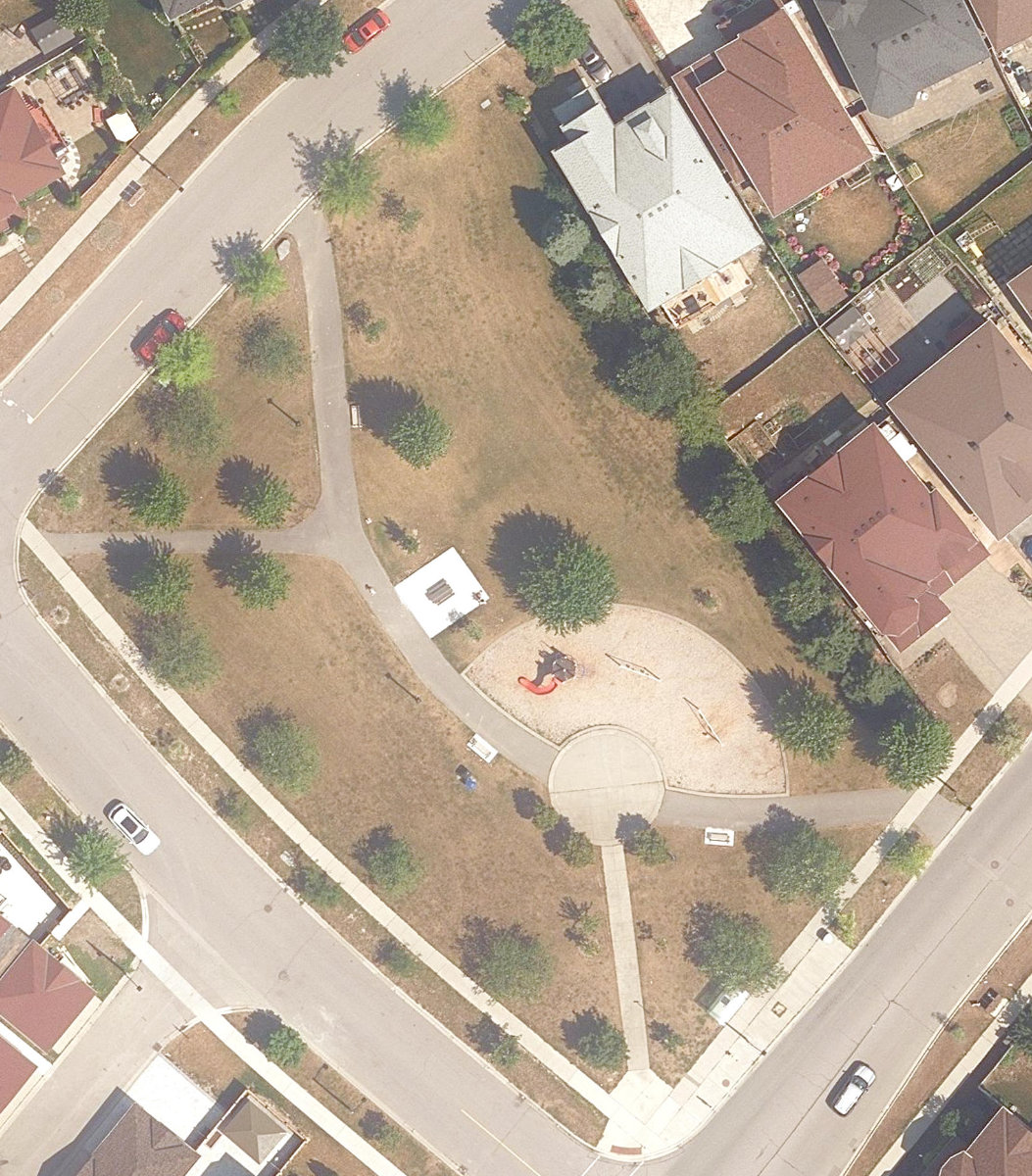 Nightstar Park — aerial / top-down view