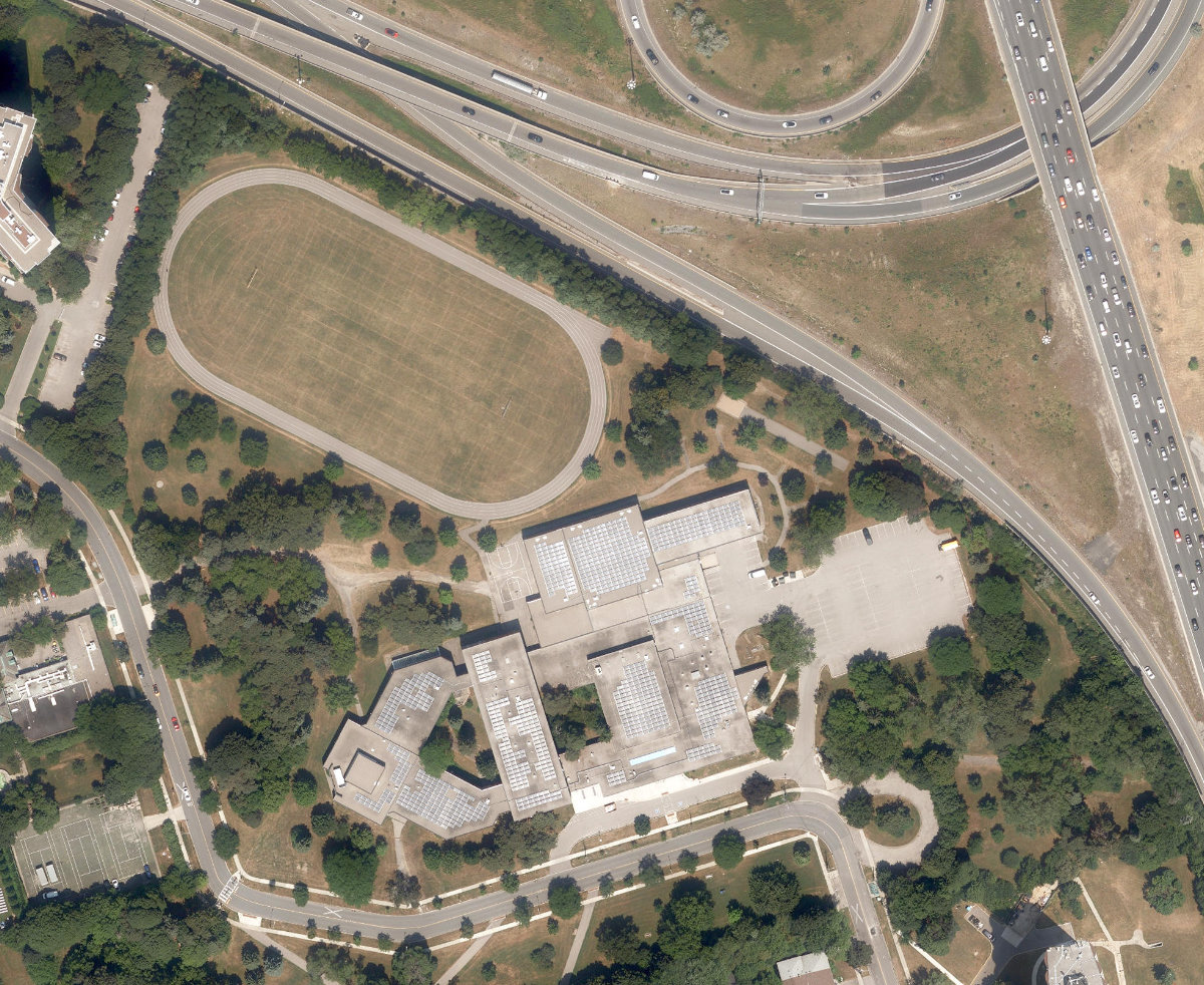 GEORGE S. HENRY ACADEMY - Building Grounds — site photograph