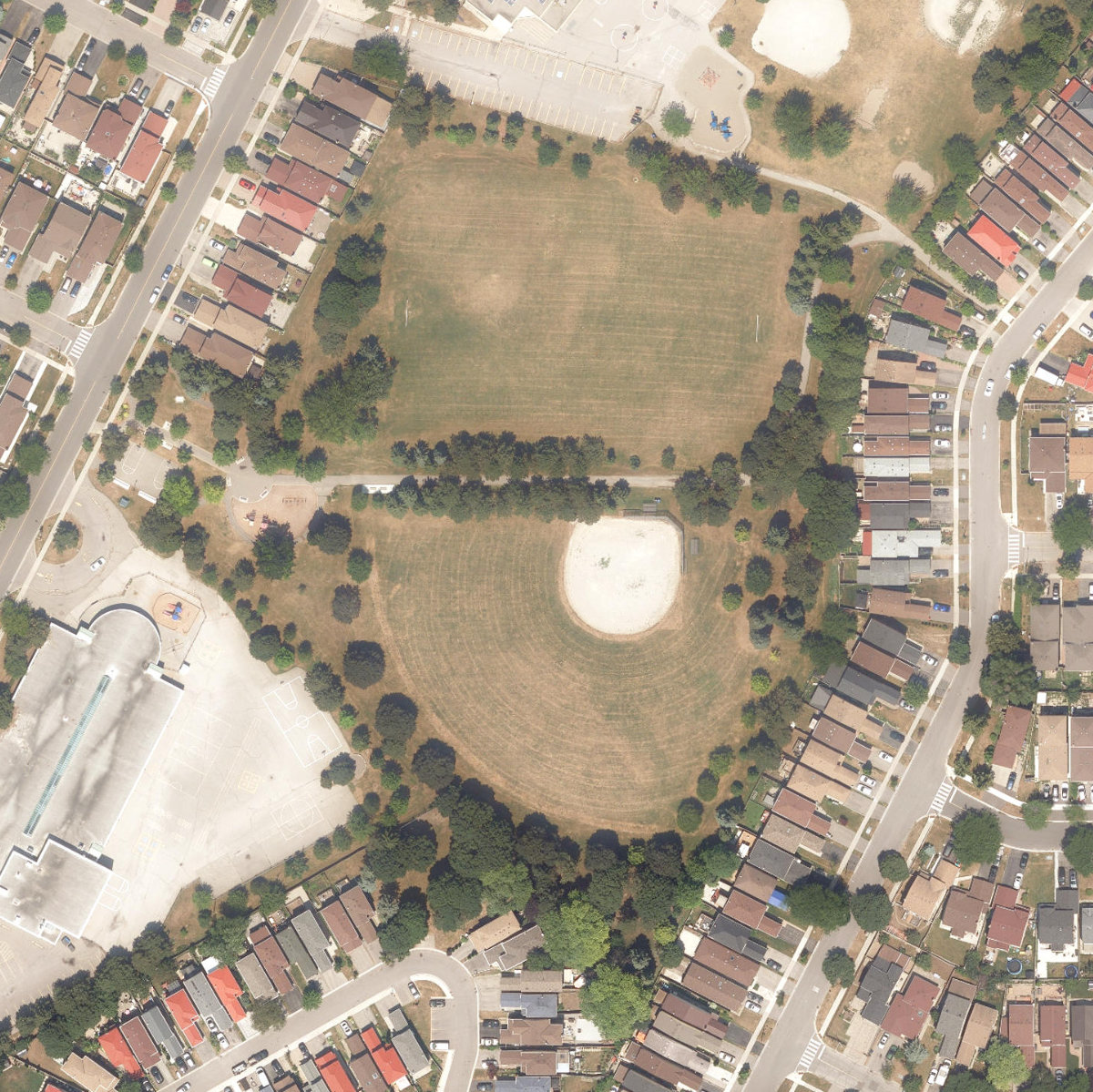 Viola Desmond Park — aerial / top-down view