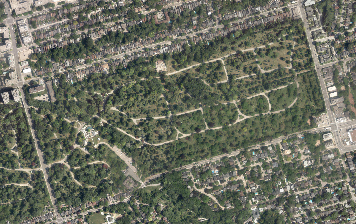 Mount Pleasant Cemetery — site photograph