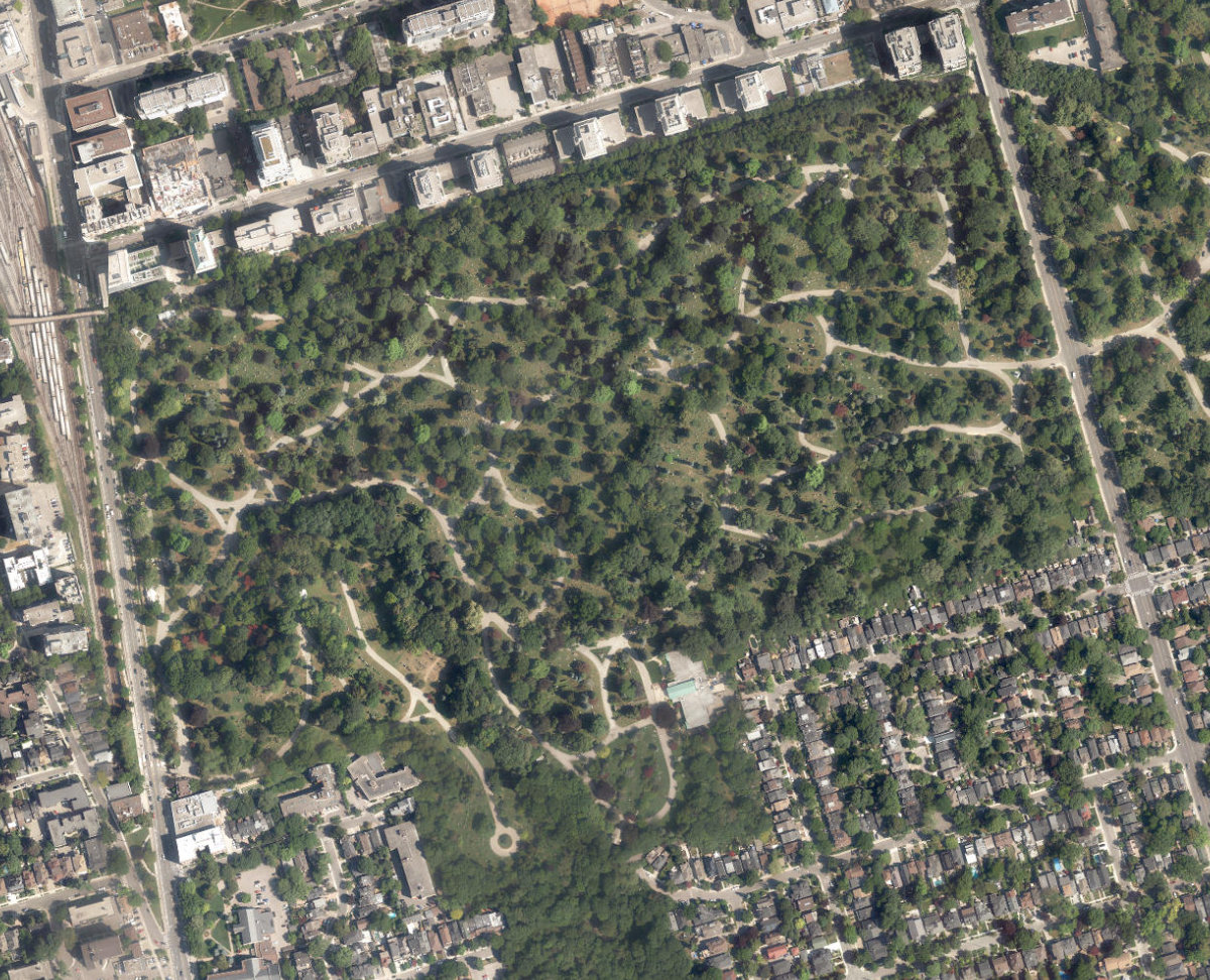 Mount Pleasant Cemetery — site photograph