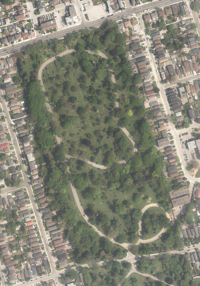Prospect Cemetery — site photograph