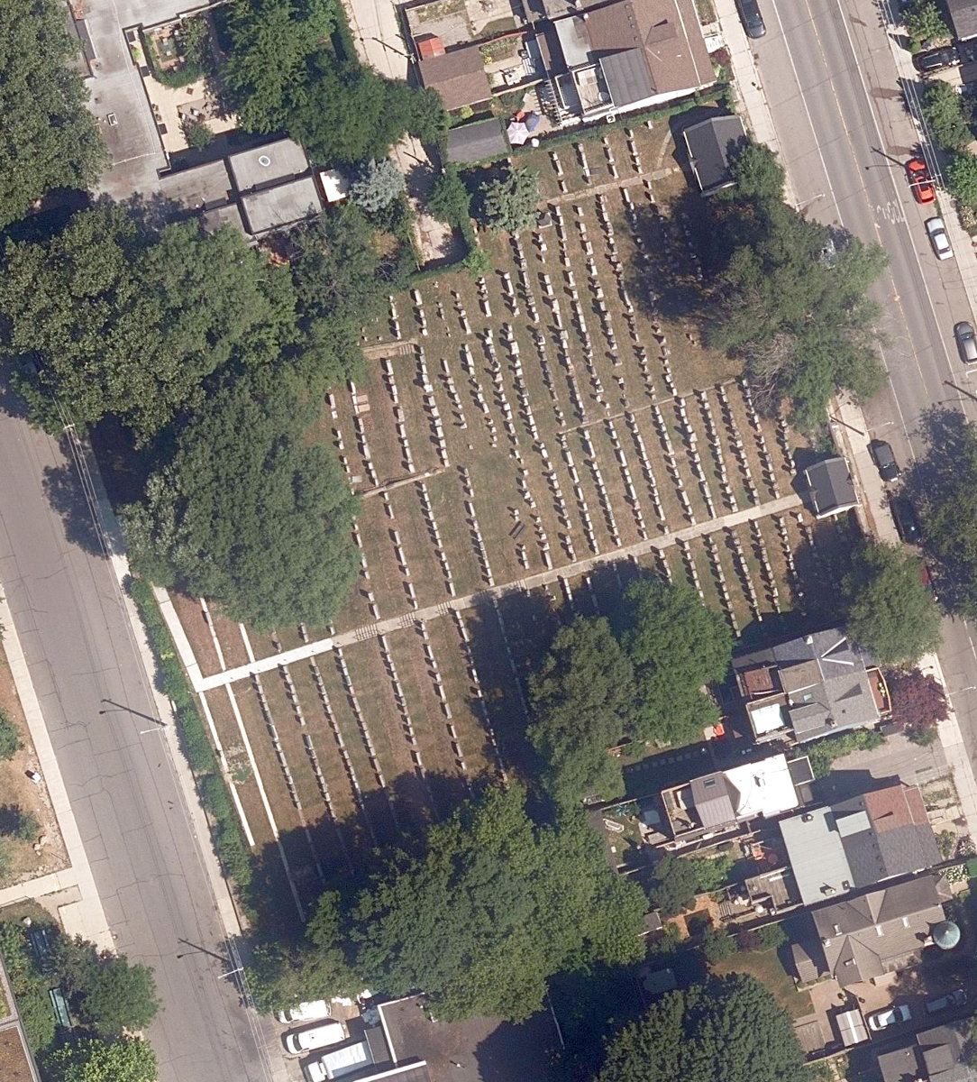 Jones Avenue Cemetery — site photograph