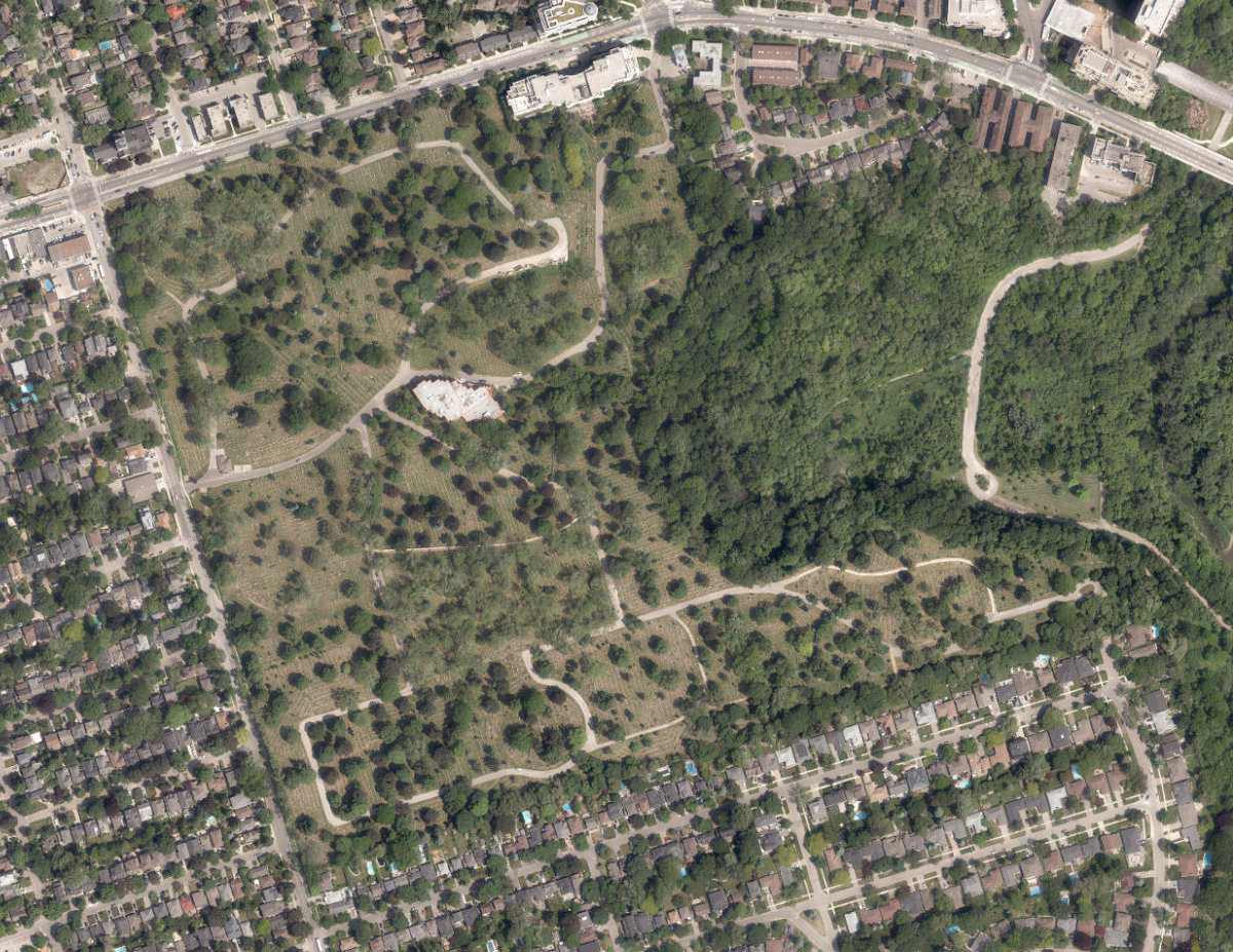 Park Lawn Cemetery — site photograph