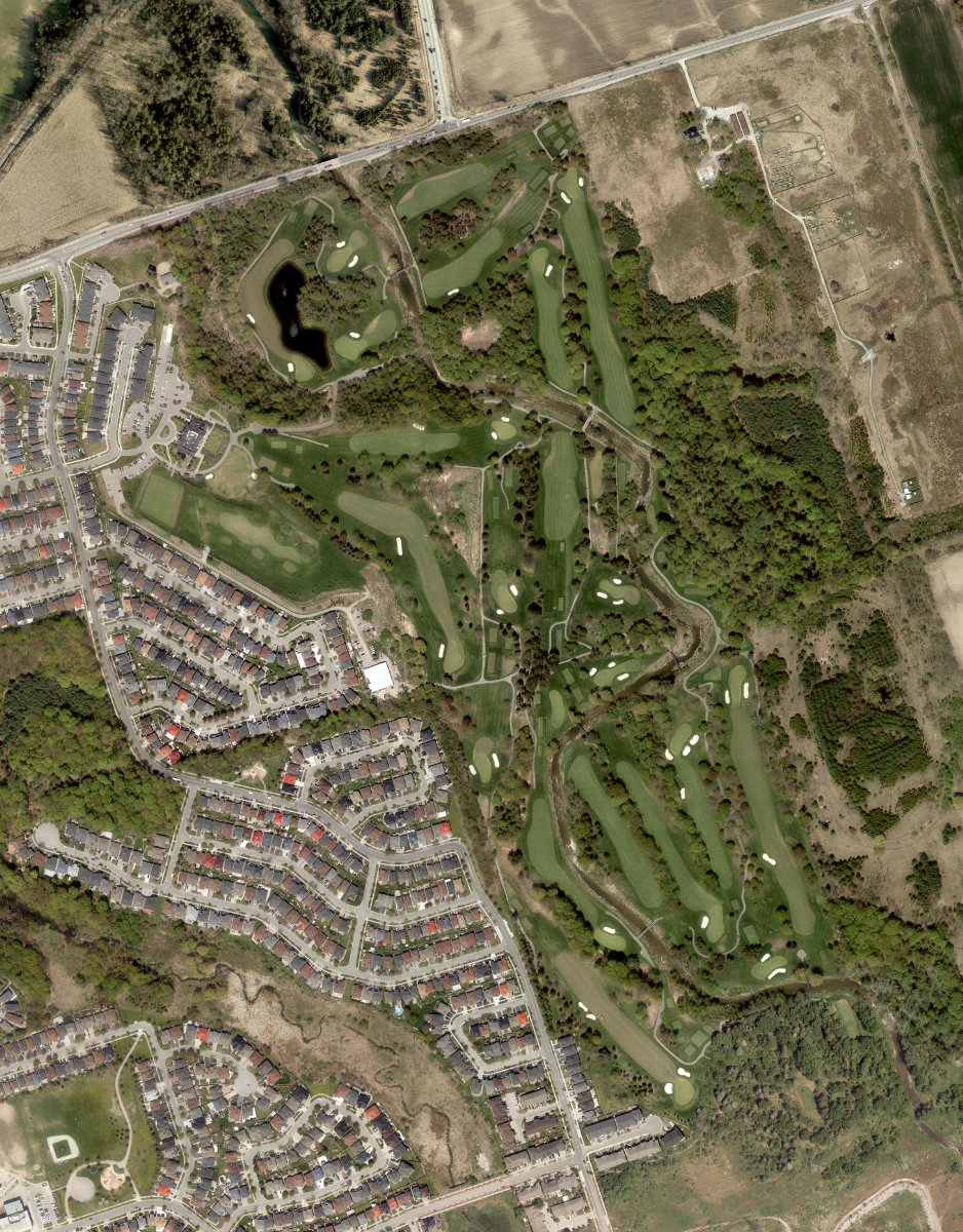 Cedarbrae Golf And Country Club — aerial / top-down view