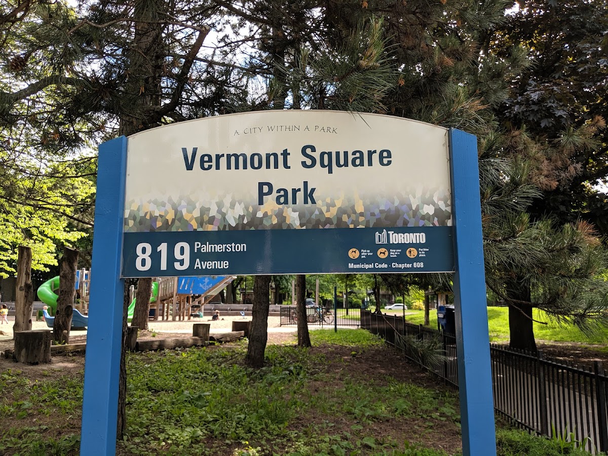 Vermont Square Park — site photograph
