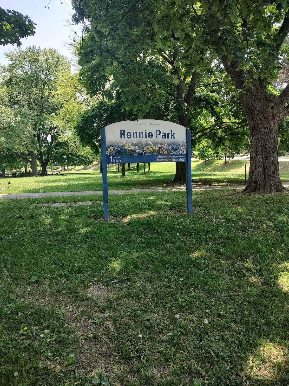 Rennie Park — site photograph
