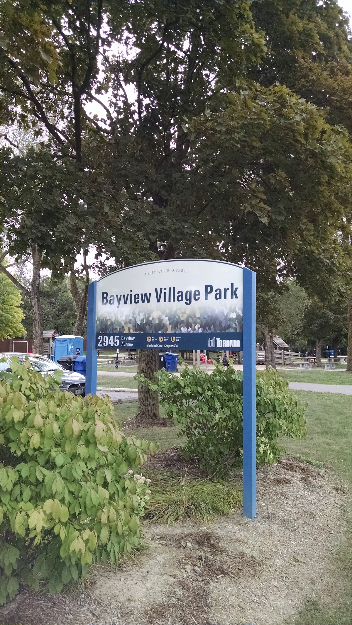 Bayview Village Park — site photograph