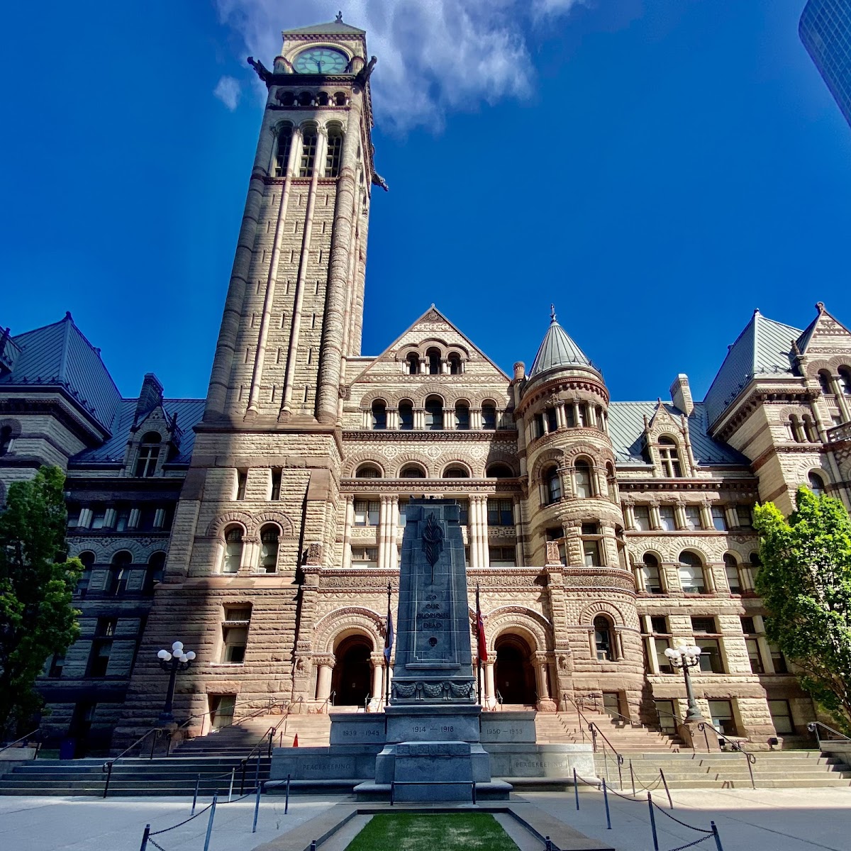OLD CITY HALL - Building Grounds — site photograph