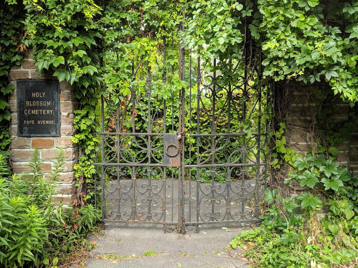 Pape Avenue Cemetery — site photograph